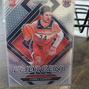 Panini Prizm Basketball Card - Red and Blue Design